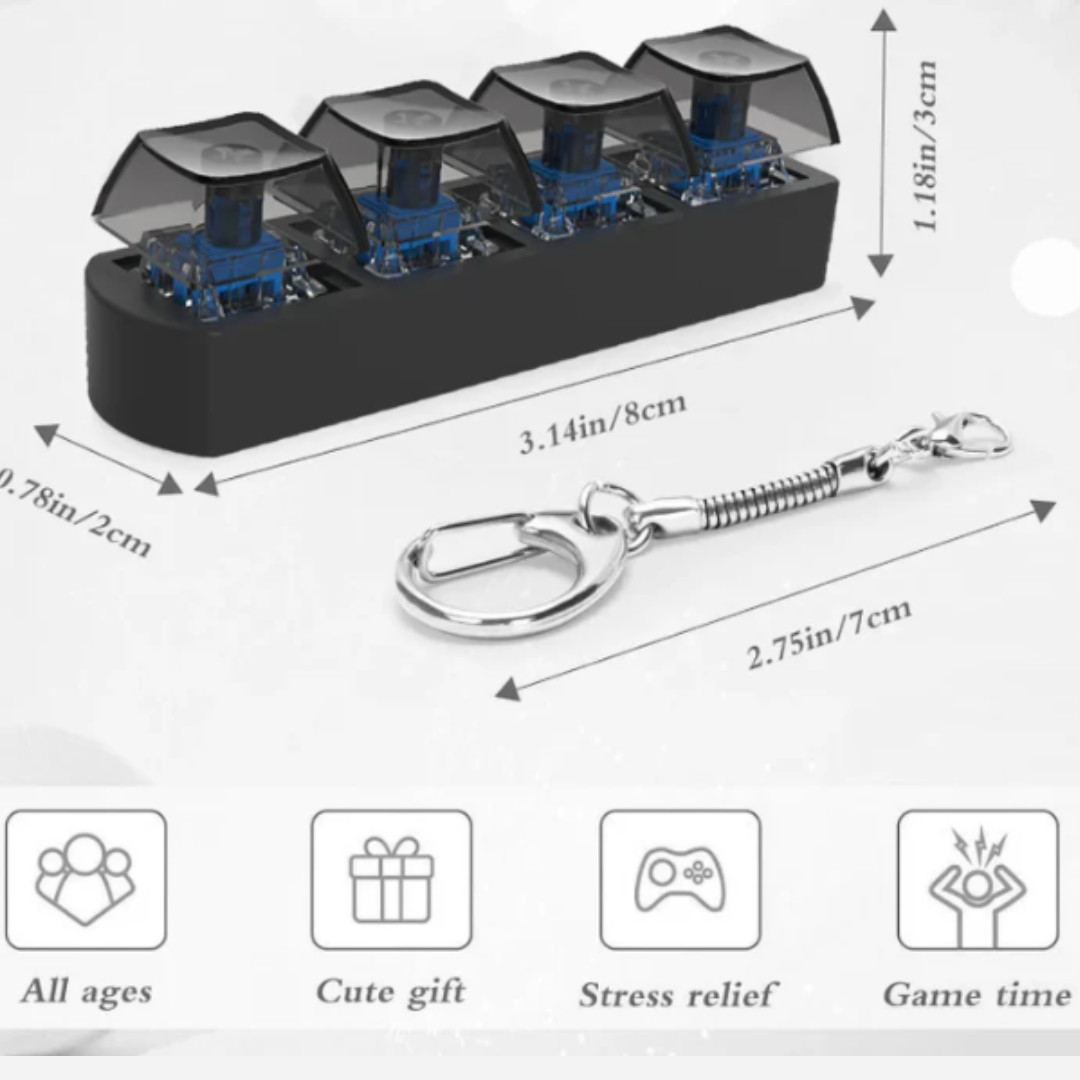 Llavero de 4 Teclas.